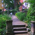 Zugang zum Garten Marstallstraße