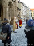 Am 6. Dezember kam der heilige St. Nikolaus persönlich zu den Weimarern.